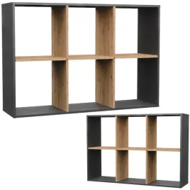 regal-nowoczesny-do-salonu-pokoju-kratownica-2x3-antracyt-artisan