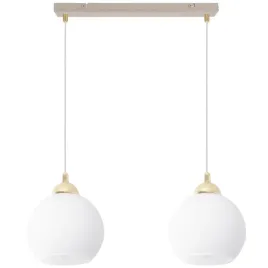 lampa-wiszaca-sufitowa-zyrandol-kaszmirowy-bezowy-biale-kule-podwojny