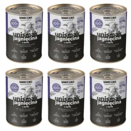 uniszki-unismak-jagniecina-z-dynia-karma-mokra-dla-psa-6x410g-zestaw