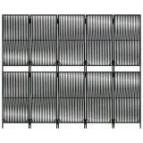 parawan-5-panelowy-czarny-polirattan-marka-vidaxl