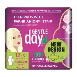 gentle-day-eco-ekologiczne-podpaski-z-paskiem-anionowym-teens-mini-12-szt