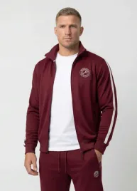 bluza-meska-rozpinana-pit-bull-san-diego-ca-burgundowa