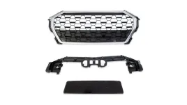 grill-audi-q3-f3-silver-and-gloss-black