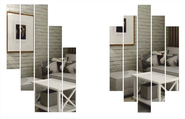 lustro-akrylowe-paski-rytmu-przeznaczenie-do-pokoju