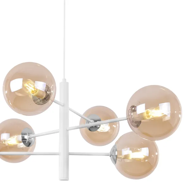 lampa-sufitowa-wiszaca-bialy-zyrandol-chrom-miodowe-kule-6-zrodel-do-salonu-zasilanie-sieciowe