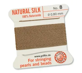 griffin-nic-jedwabna-z-igla-100percent-natural-silk-080mm-2m-beige