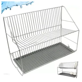 suszarka-do-naczyn-dwupoziomowa-srebrna-ociekacz-na-naczynia-kubki-50cm