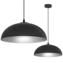 lampa-wiszaca-sufitowa-zyrandol-misa-czarna-srebrny-srodek-glamour-nad-stol