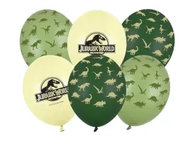 balony-lateksowe-30-cm-jurassic-world-6-szt-dinozaury-dino-urodziny-dinus
