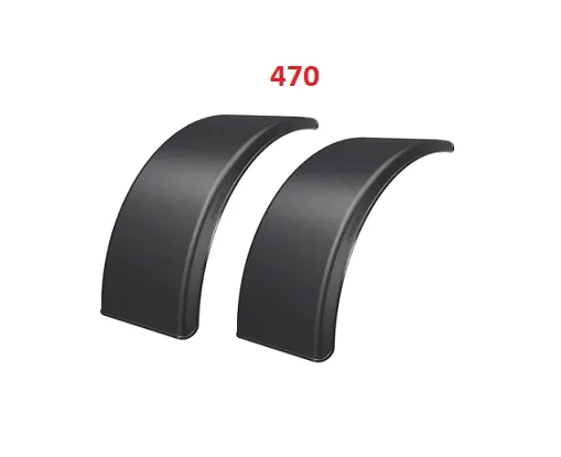 2x Błotnik ciągnika traktor przód 470x1400 Domar