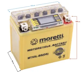 akumulator-zelowy-moretti-12v-agm-gel-mtx5l-bs-wskaznik-mocny-jakosc