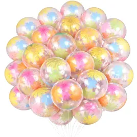 balony-urodzinowe-kolorowe-balon-kwiaty-25-szt-balonow-na-roczek-lateksowe