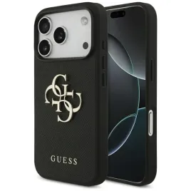 etui-guess-grained-big-4g-and-classic-logo-na-iphone-17-pro-czarne