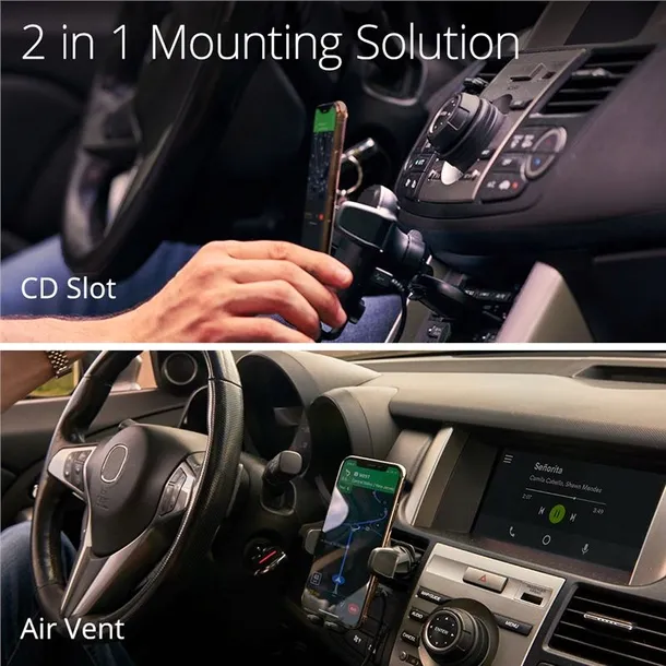 iottie-autosense-wireless-vent-and-cd-slot-mount-model-uniwersalny-stan-nowy