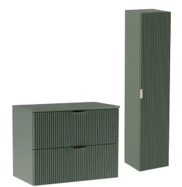 zielony-zestaw-lazienkowy-80cm-szafka-blat-slupek-ryflowane-fronty