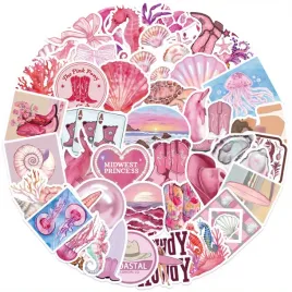 naklejki-zestaw-mix-modne-scrapbooking-styl-morski-rozowe-50szt