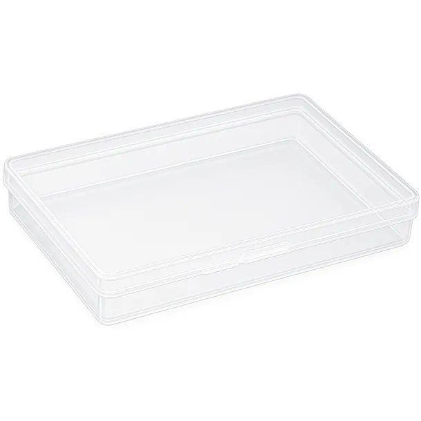 Plastikowe pudełeczko 92x63x14mm - zamykany pojemniczek - Organizer