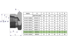 korek-hydrauliczny-metryczny-na-klucz-m30x2-22l-warynski-sprzedawane-po