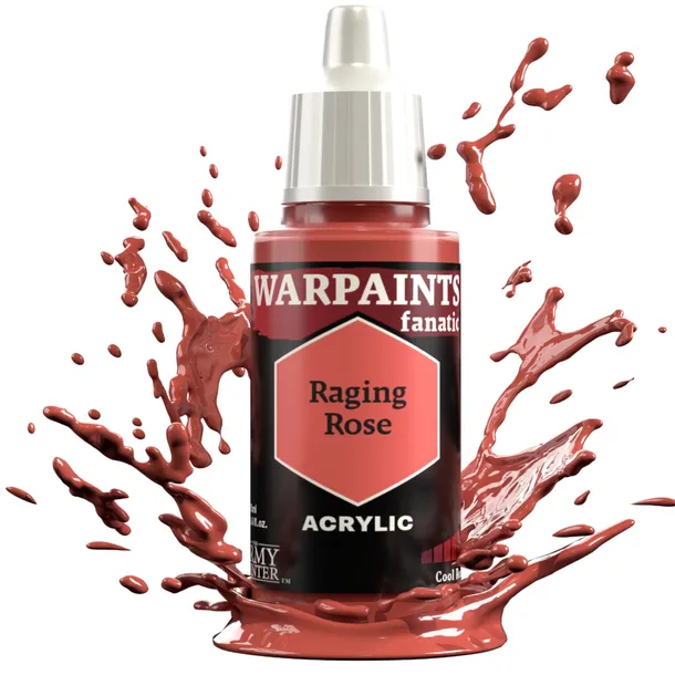 FARBKA THE ARMY PAINTER WARPAINTS FANATIC - RAGING ROSE 18ml