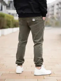 spodnie-meskie-jogger-jigga-wear-crown-military-green-zielone