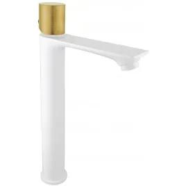 mexen-royo-one-bateria-umywalkowa-wysoka-biala-zlota-72211-25