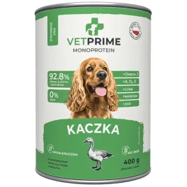 vetprime-karma-mokra-dla-psa-monobialkowa-adult-kaczka-400g