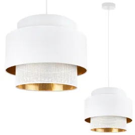 lampa-wiszaca-sufitowa-zyrandol-z-duzym-abazurem-z-siatki-bialy-zloty-e27