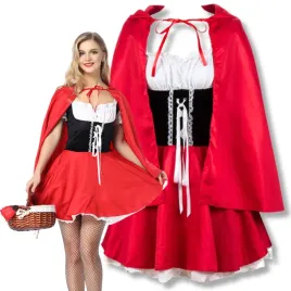stroj-kostium-czerwony-kapturek-sukienka-cosplay-dla-doroslych-m-158-164
