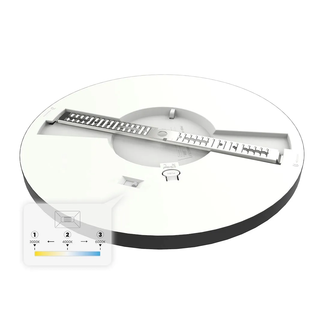 plafon-evora-czarny-round-18w-3cct-stan-nowy