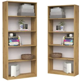 regal-60-cm-otwarty-dab-artisan-na-ksiazki-do-salonu-biura-pokoju