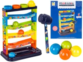 zjezdzalnia-z-oileczkami-interaktywna-3w1-zbijak-tor-kulkowy-pound-and-ball