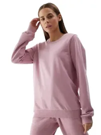 bluza-damska-dresowa-4f-wss24tswsf0954-rozowa