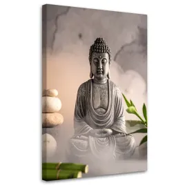 obraz-do-salonu-sypialni-kuchni-biura-budda-kamienie-rosliny-zen-spa