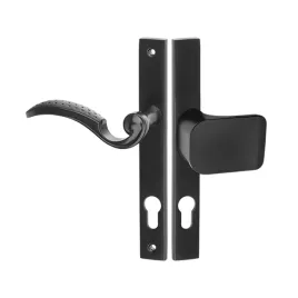 kuchinox-klamka-zewnetrzna-baron-czarna-na-szyldzie-dlugim-classic