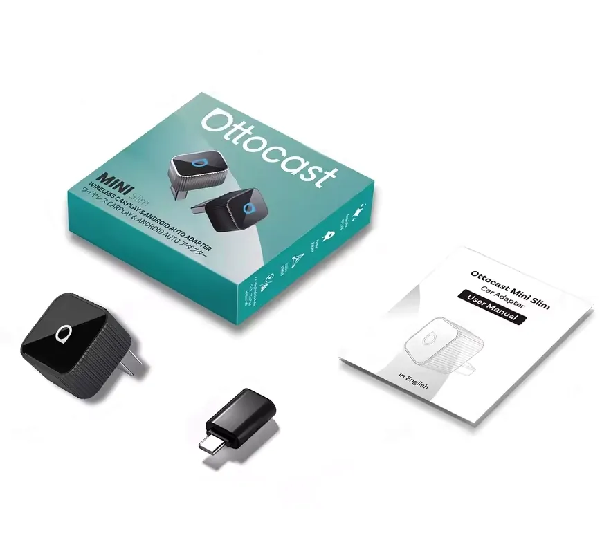 adapter-samochodowy-ottocast-mini-slim-cube-do-carplay-android-auto-czarny