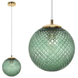 lampa-sufitowa-wiszaca-zyrandol-szklana-kula-zielona-zlota-nad-stol-glamour