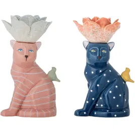 swieczniki-koty-bloomingville-eri-zestaw-2-ceramiczne-swiecznik