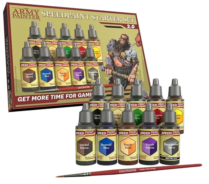 ZESTAW FARBEK THE ARMY PAINTER: SPEEDPAINT STARTER SET 2.0