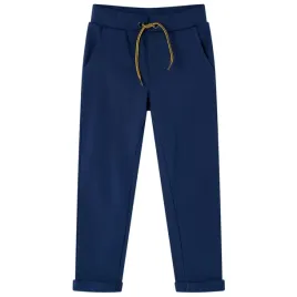 spodnie-dzieciece-ze-sznurkiem-granatowe-116