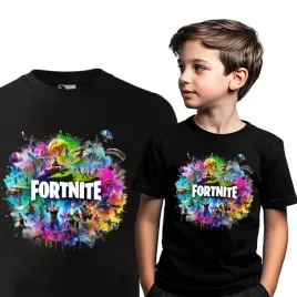 koszulka-dziecieca-fortnite-tshirt-czarny-prezent-na-urodziny-134
