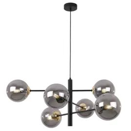 lampa-sufitowa-wiszaca-czarno-zlota-zyrandol-klosze-kule-glamour-do-salonu