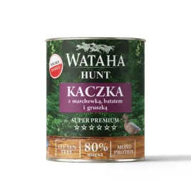 wataha-hunt-80percent-mokra-karma-dla-psa-kaczka-z-marchewka-i-batatem-800g
