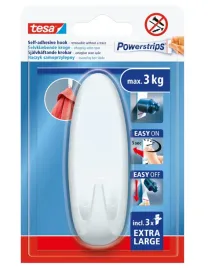 tesa-haczyk-hak-wieszak-samoprzylepny-duzy-owalny-bialy-wielorazowy-do-3kg