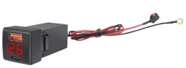 ladowarka-samochodowa-usb-12v-24v-qc3-0-usb-c-czerwony-woltomierz-bypass