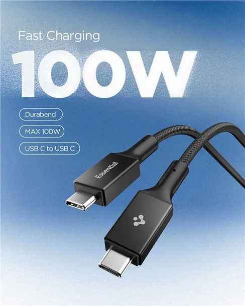 spigen-essential-usb-c-to-usb-c-100w-fabric-cable-black-eb10015cc-marka-spigen