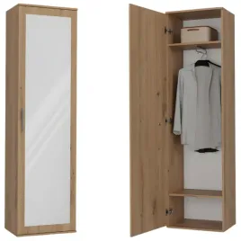szafa-z-lustrem-do-przedpokoju-polki-drazek-na-ubrania-dab-artisan