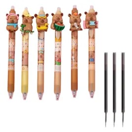zmazywalny-scieralny-dlugopis-z-kapibara-czarny-tusz-wklady-mix-wzorow