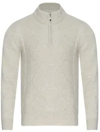 sweter-meski-z-polgolfem-8157-beige-xl