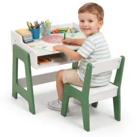 biurko-i-krzeslo-dla-dzieci-bdmu-kids-zielone-praktyczny-zestaw-stolik-mdf