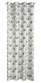 zaslona-welwetowa-140x250-na-przelotkach-stylowa-liscie-szara